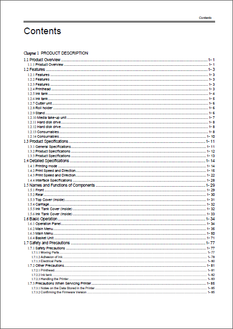 CANON iPF9100 iPF9000S iPF9000 Service Manual-2